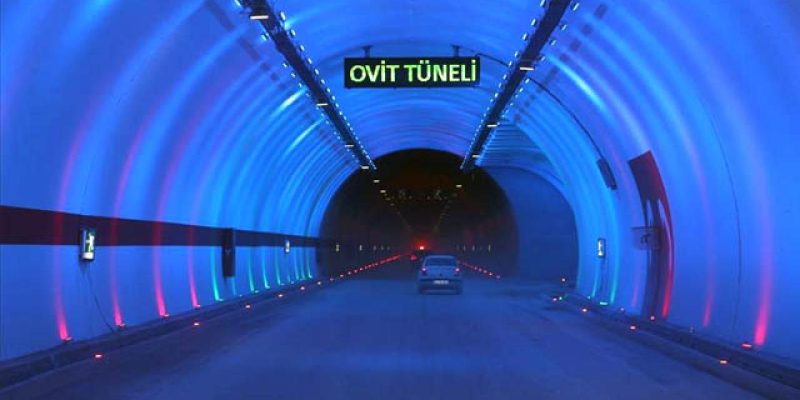 Ovit Tüneli ile yılda 15,5 milyon lira tasarruf