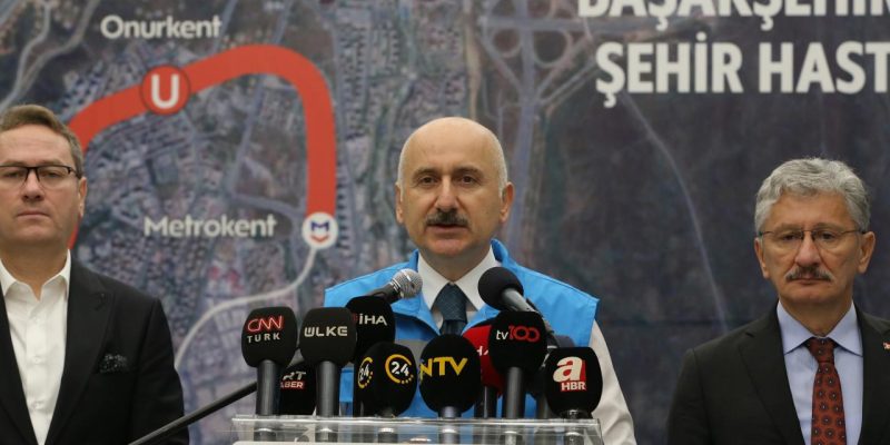 Bakan Karaismailoğlu: Başakşehir-Kayaşehir metro hattında son aşama