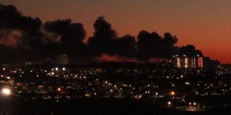 Rusya'nın Kursk kentinde petrol tesisi İHA ile vuruldu